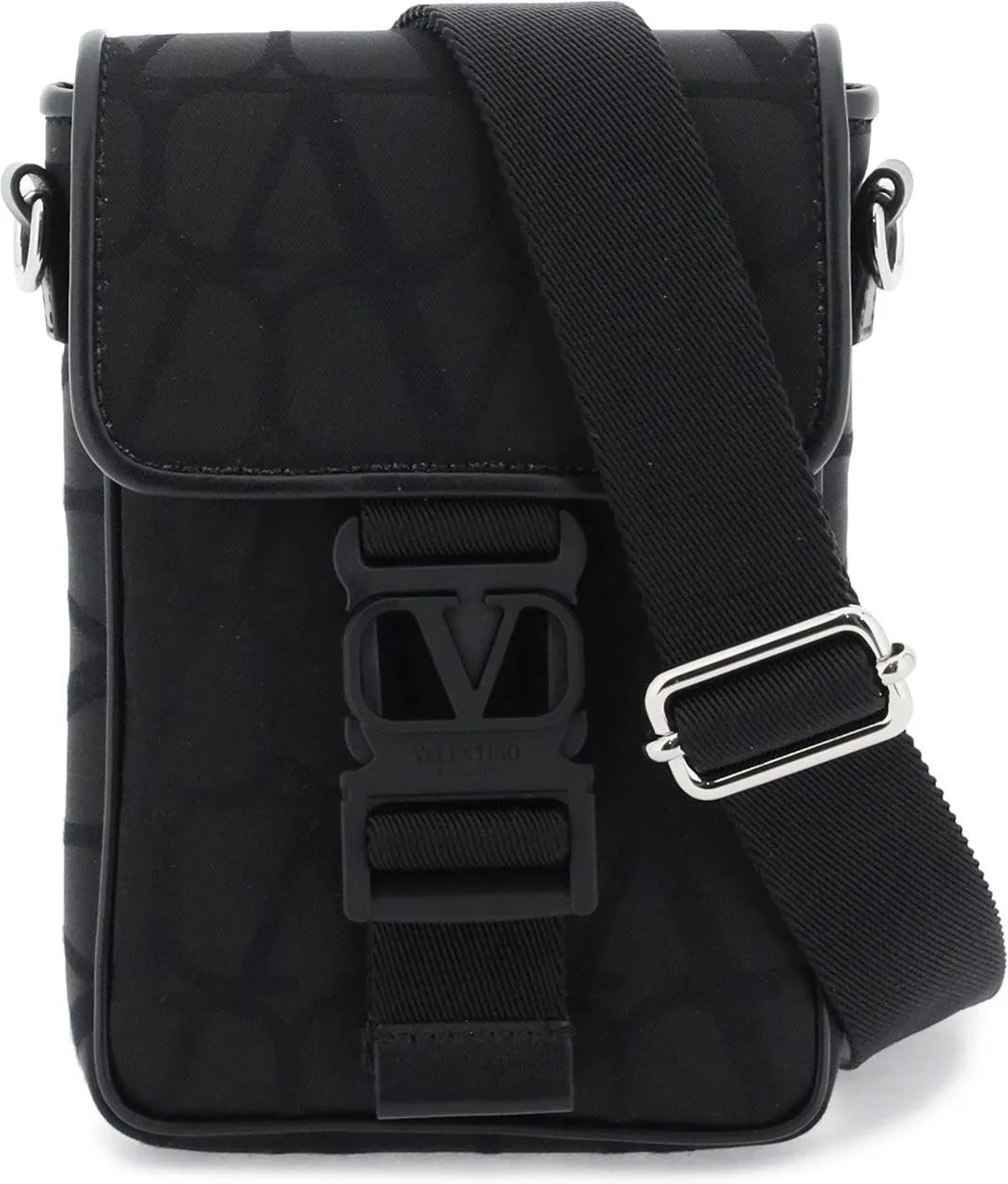 Men's Iconographe Mini Crossbody Bag in Black | 4Y2P0U73CSH