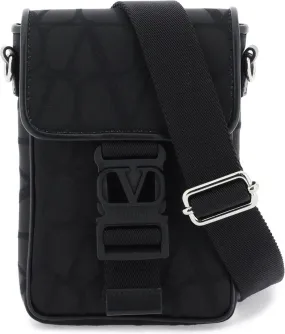Men's Iconographe Mini Crossbody Bag in Black | 4Y2P0U73CSH