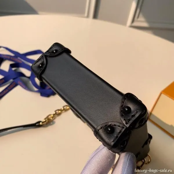 Monogram Canvas Phone Holder Mini Bag M63913 Black 2019 Collection