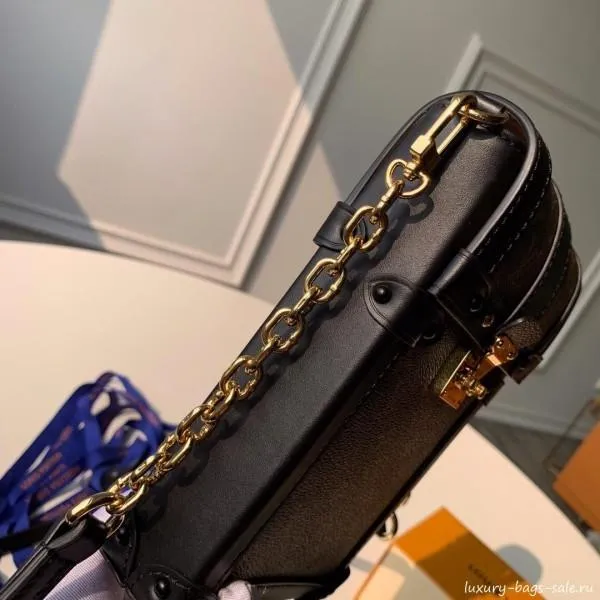 Monogram Canvas Phone Holder Mini Bag M63913 Black 2019 Collection
