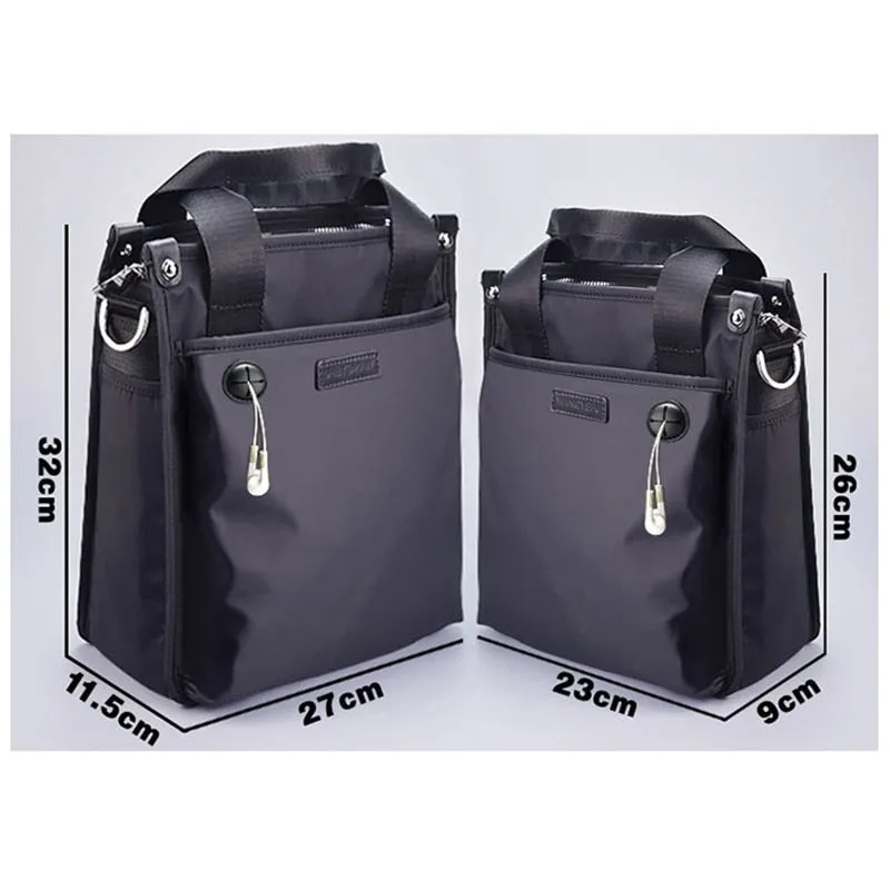 New High Quality Men Shoulder & Messenger Bag, Oxford Cloth Material British Casual Style High Quality Multi-function Large Capacity Design Bag