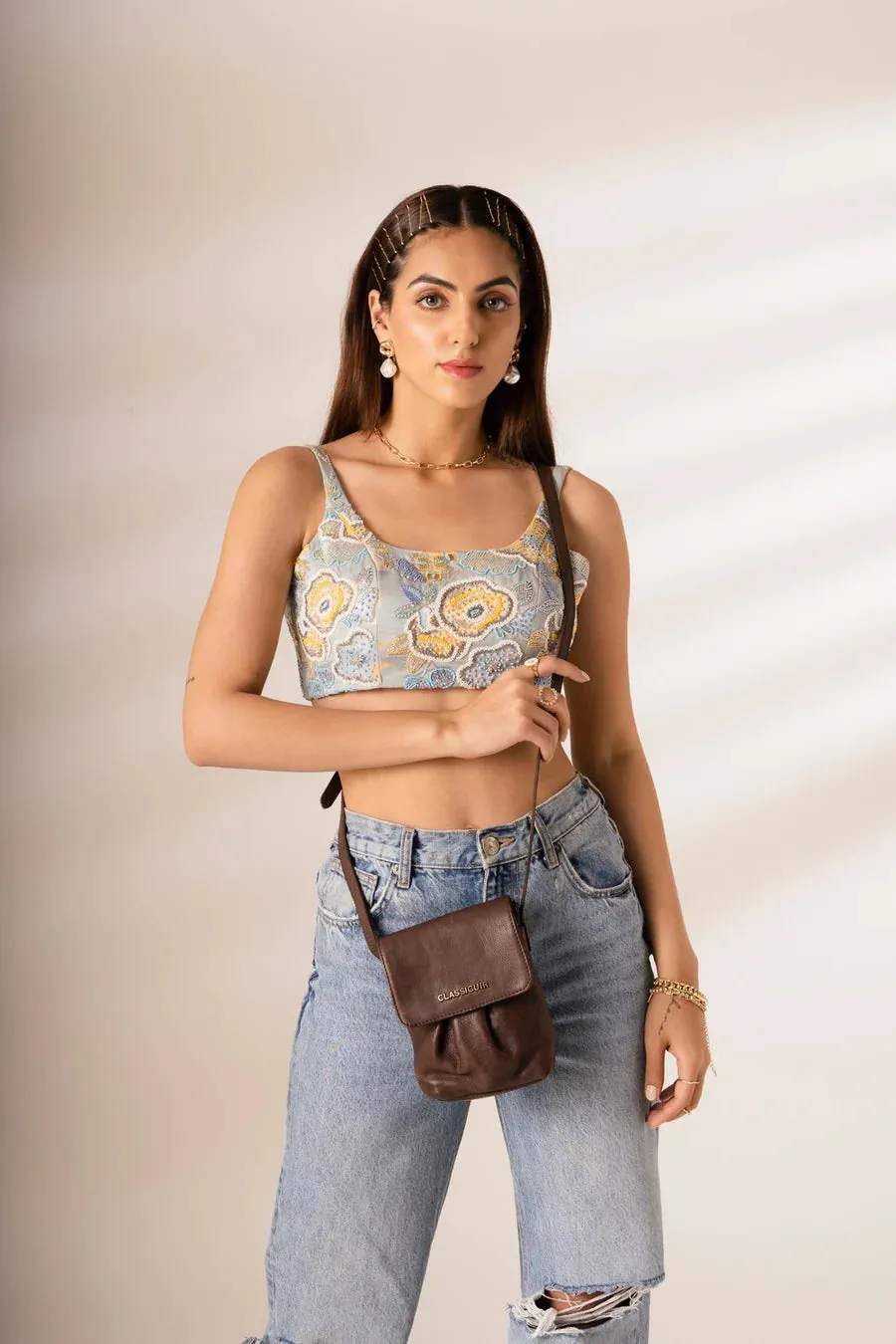 Nice Pleats Sling Bag