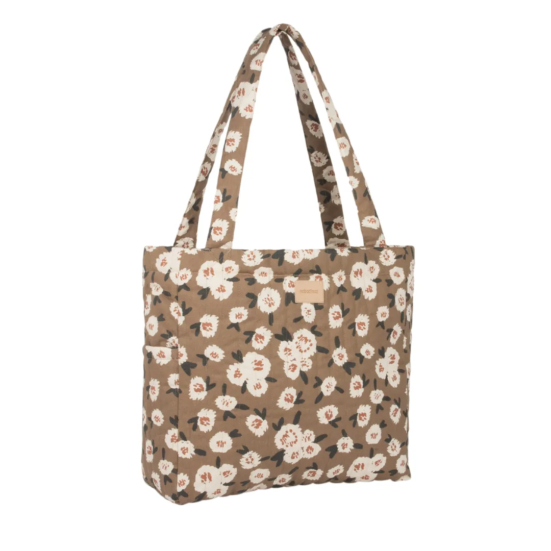 Nobodinoz Hyde Park XXL Diaper Bag Waterproof | Camellia