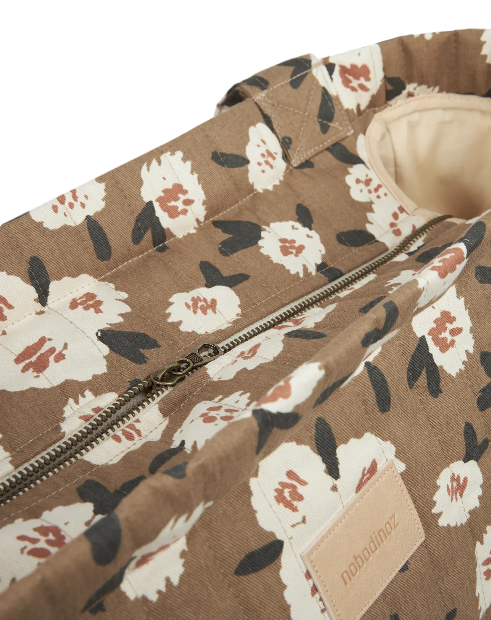 Nobodinoz Hyde Park XXL Diaper Bag Waterproof | Camellia