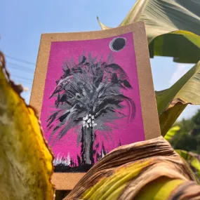 Palm Handpainted Notebook
