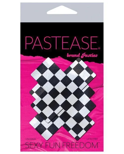 Pastease Checker Cross - Black-white O-s