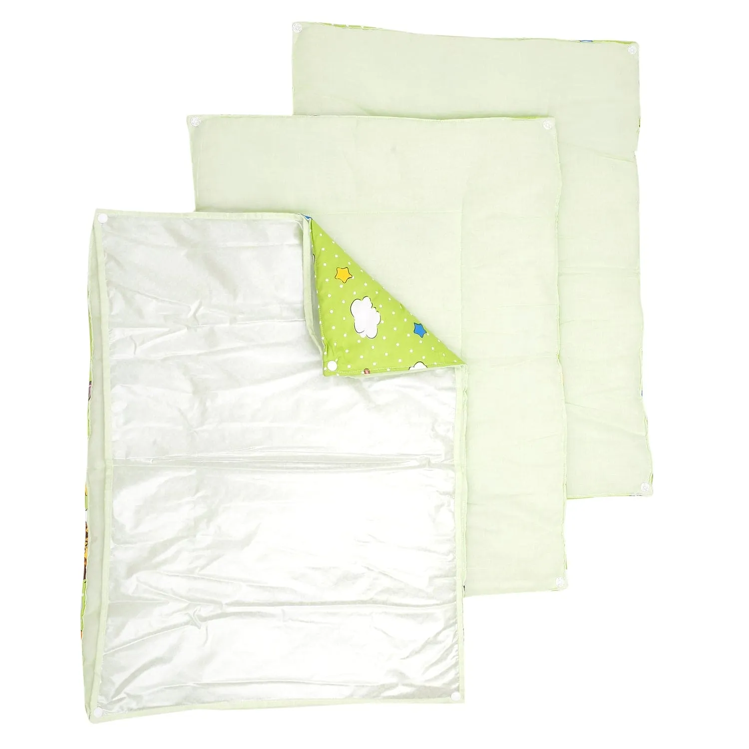 Premium Bedding Gift Set Fun In The Jungle Green