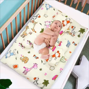 Premium Bedding Gift Set I Love Animals Cream