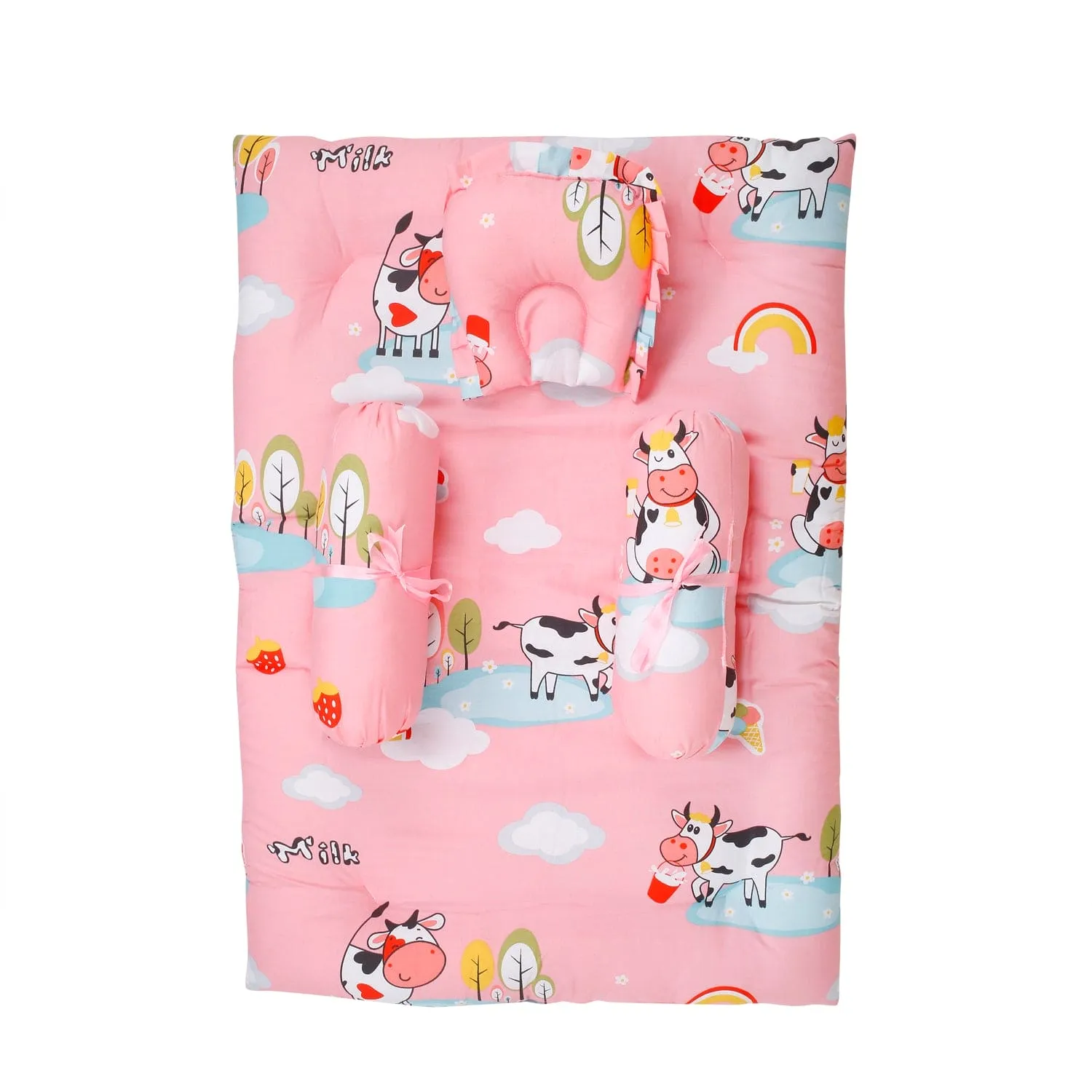Premium Bedding Gift Set Milkaholic Peach