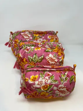 Pretty in Pink Washbags