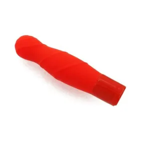 Pure Carress Multi Speed Silicone Vibe Waterproof Coral 4.25 Inch