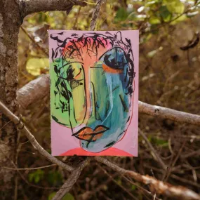 Rainbow Boy Handpainted Notebook