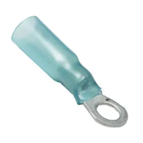 Ring Terminal Pico 16-14 AWG #6 Heat Shrink Ring Connectors Bag Of 100 pcs