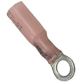 Ring Terminal Pico 22-18 AWG #10 Heat Shrink Ring Connectors Bag Of 100 pcs
