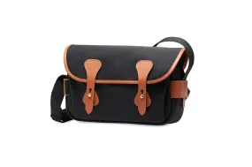 S3 Camera Bag - Black Canvas / Tan Leather