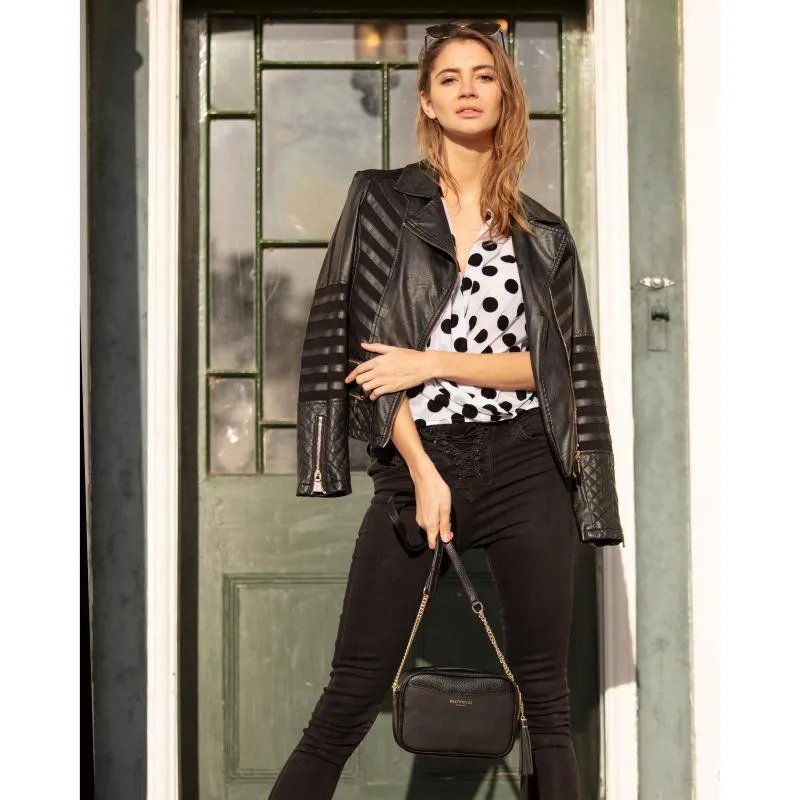 Salthouse England Adira Ladies Cross-Body Bag - Black