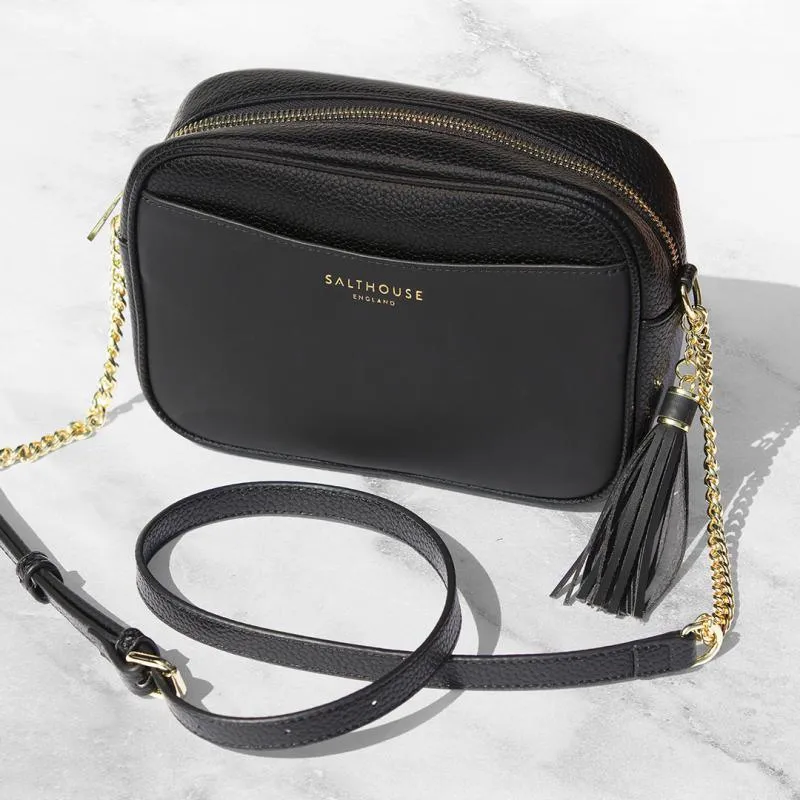 Salthouse England Adira Ladies Cross-Body Bag - Black