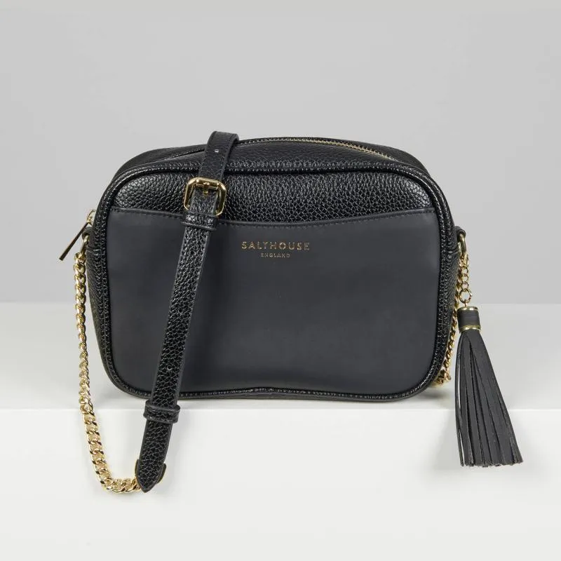 Salthouse England Adira Ladies Cross-Body Bag - Black