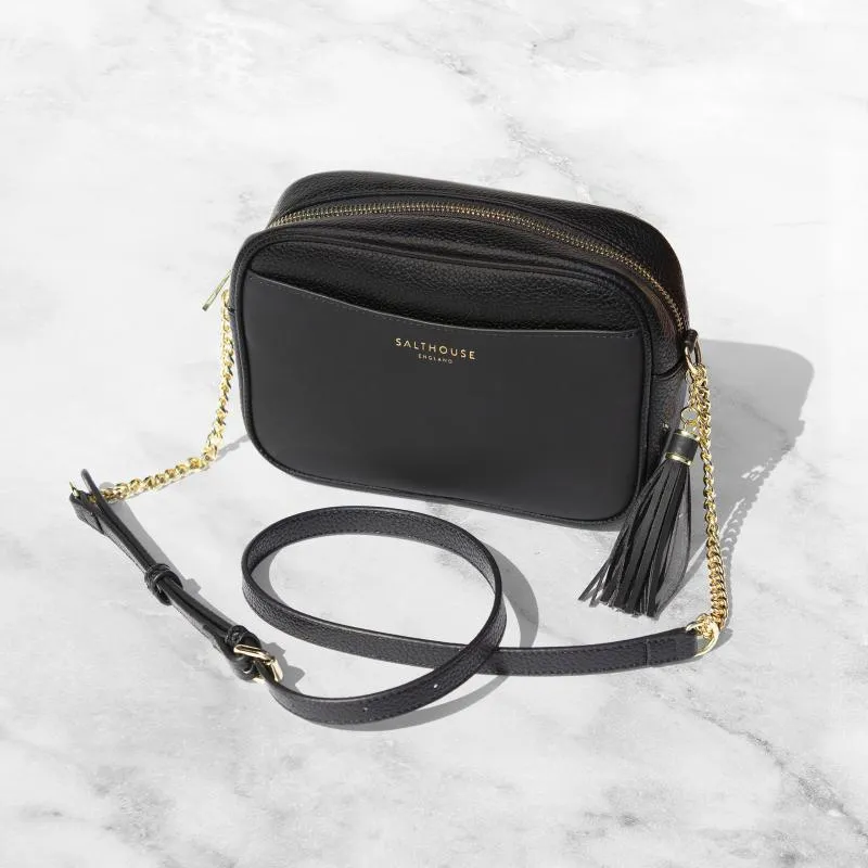 Salthouse England Adira Ladies Cross-Body Bag - Black