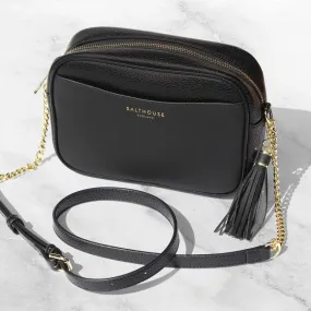 Salthouse England Adira Ladies Cross-Body Bag - Black