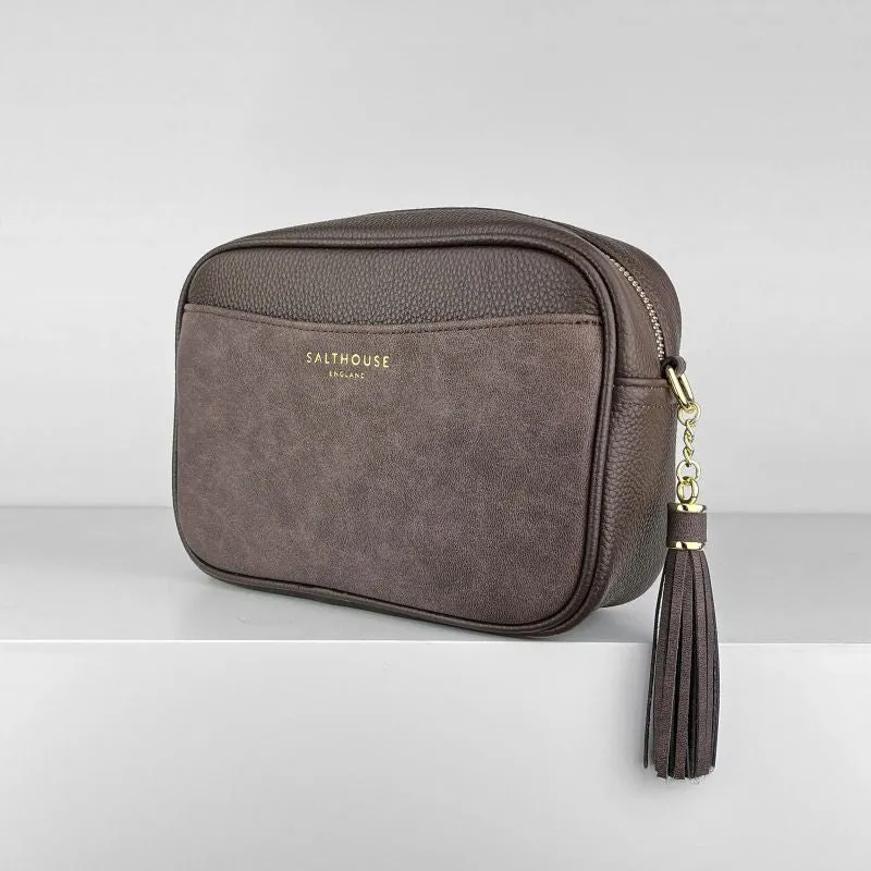 Salthouse England Adira Ladies Cross-Body Bag - Chocolate