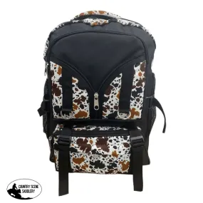 Showman Cow Print Tactical Backpack