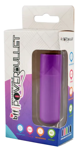 Si-61500 BFF RECHARGEABLE POWER BULLET - PURPLE