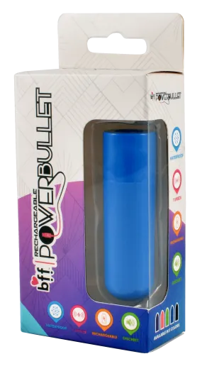 Si-61501 BFF RECHARGEABLE POWER BULLET - BLUE