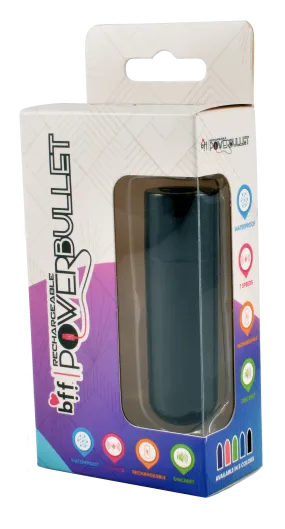 Si-61504 BFF RECHARGEABLE POWER BULLET -BLACK
