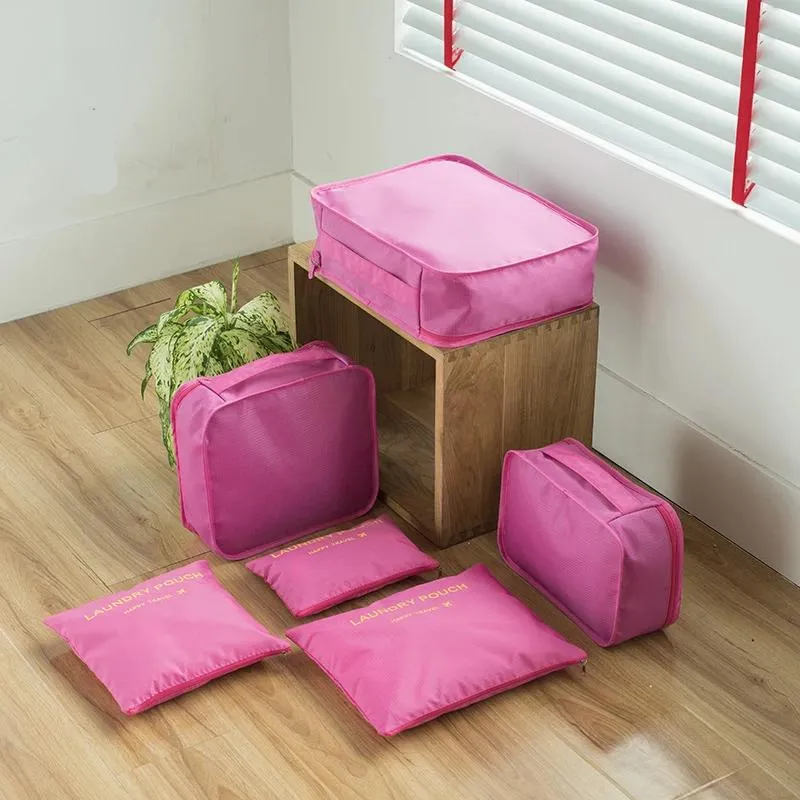 Six-Piece Waterproof Storage Bag
