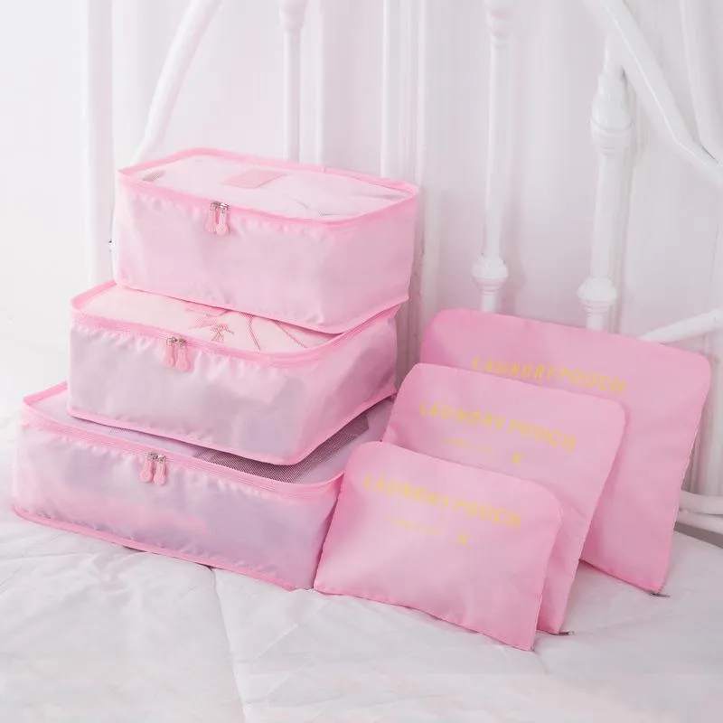 Six-Piece Waterproof Storage Bag