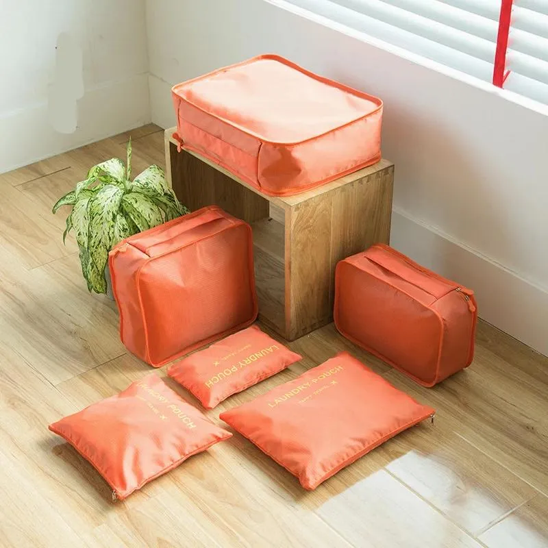 Six-Piece Waterproof Storage Bag