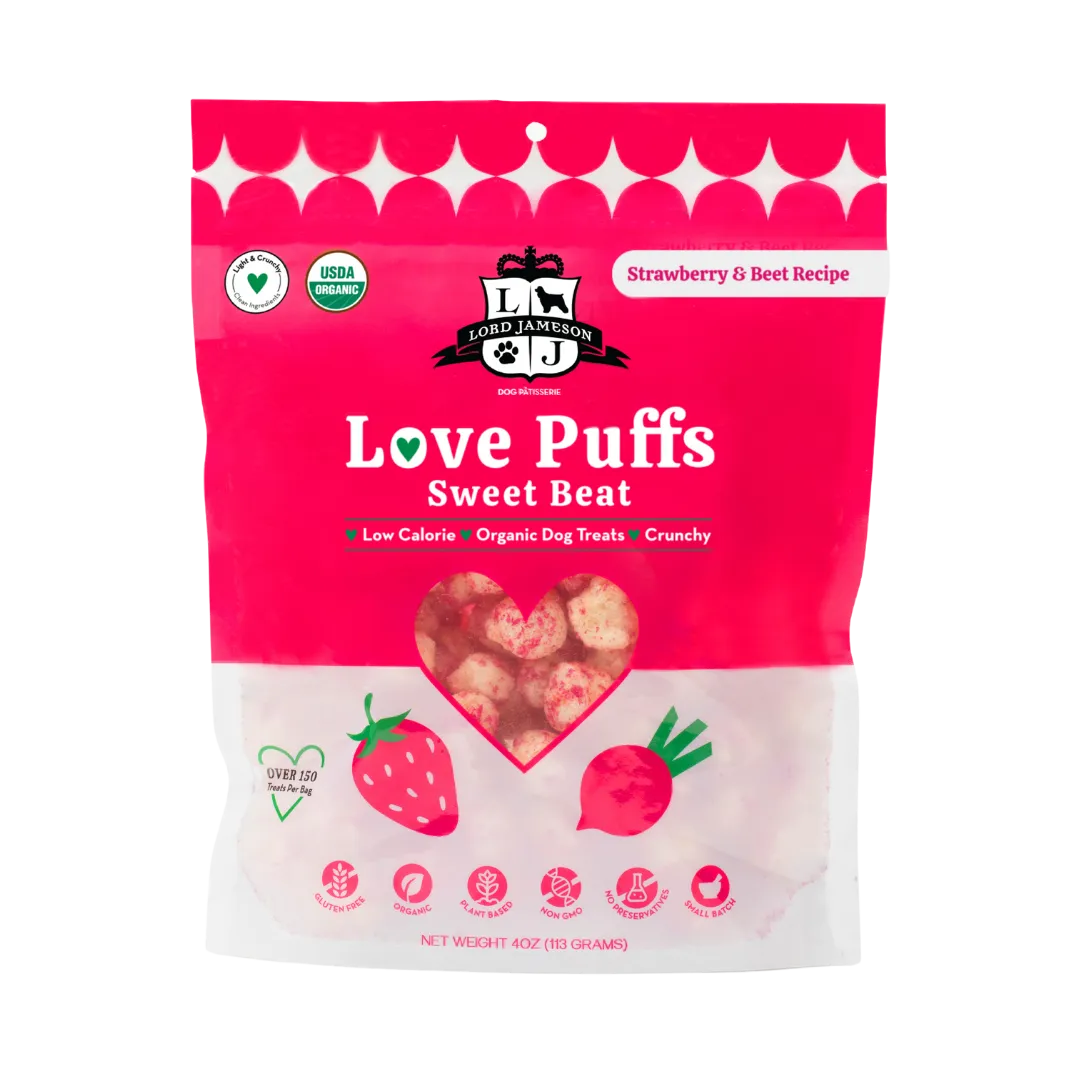Sweet Beat Organic Dog Treats | 4 oz