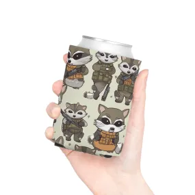 Tactical Raccoon Can Cooler