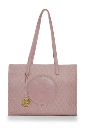 Tapis Aaliya Printed Tote Bag - Dusty Rose