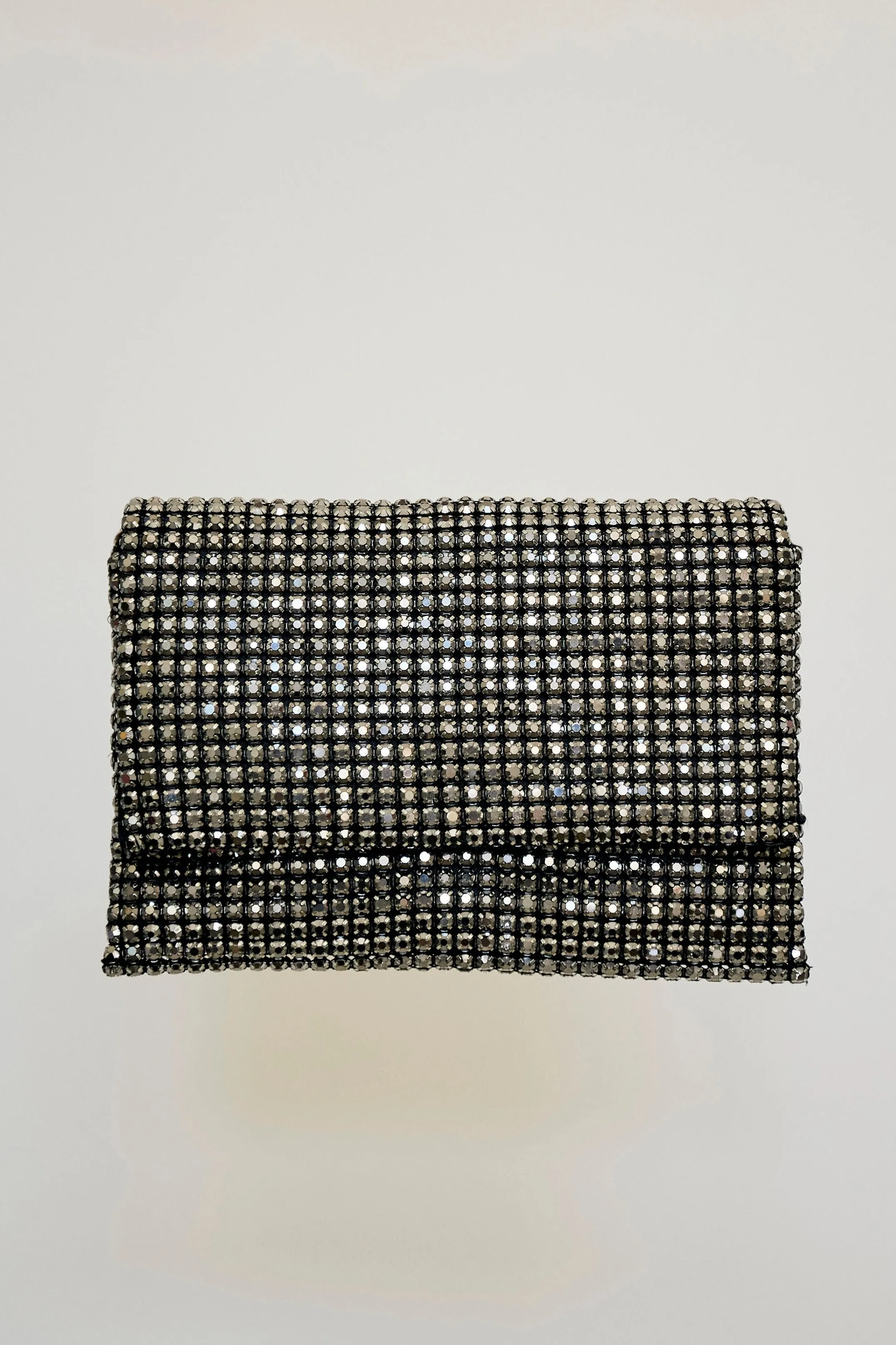 The Metallic Clutch in Black