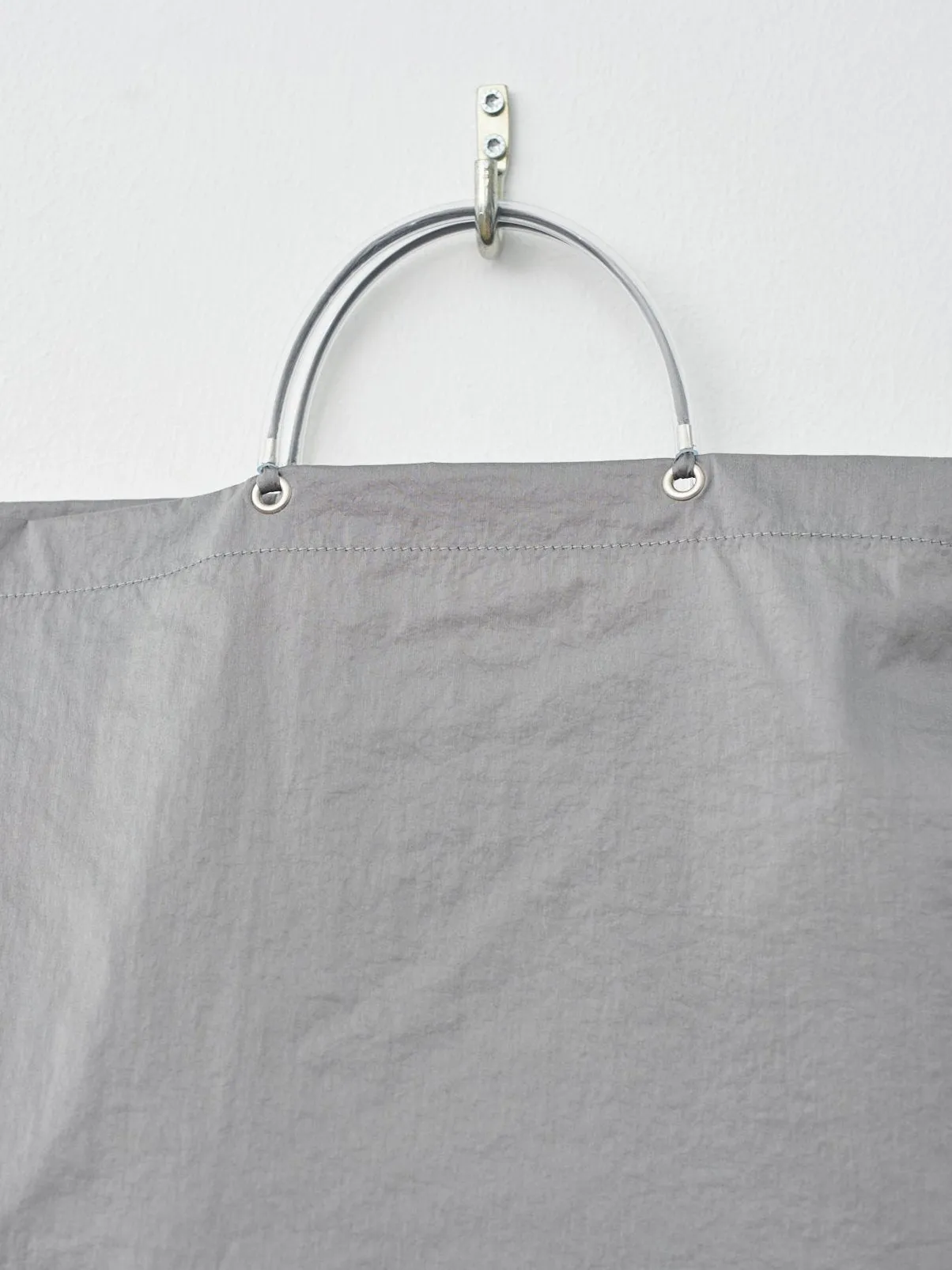 Tube Handle Tote M - Light Gray