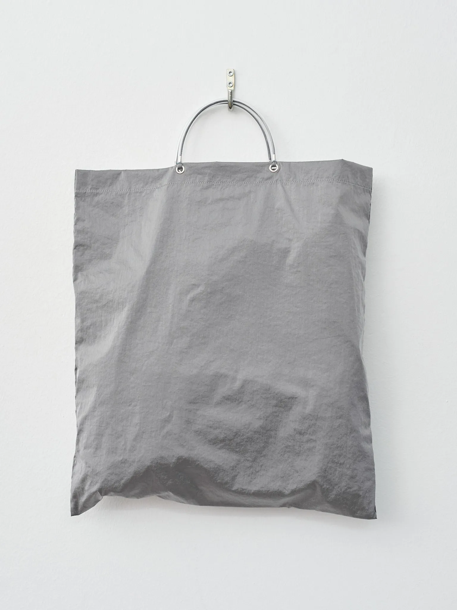 Tube Handle Tote M - Light Gray