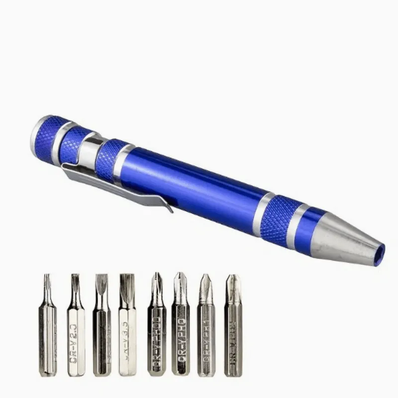 Ultimate Portable Screwdriver Set 8in1 Mini Tool with Magnet