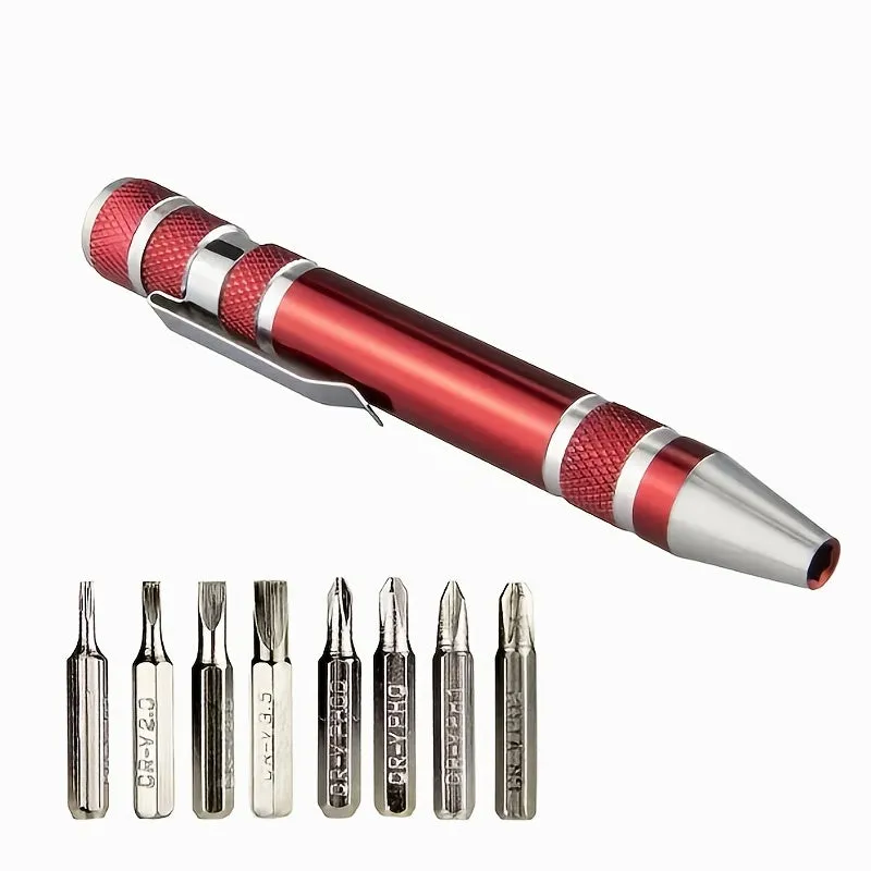 Ultimate Portable Screwdriver Set 8in1 Mini Tool with Magnet