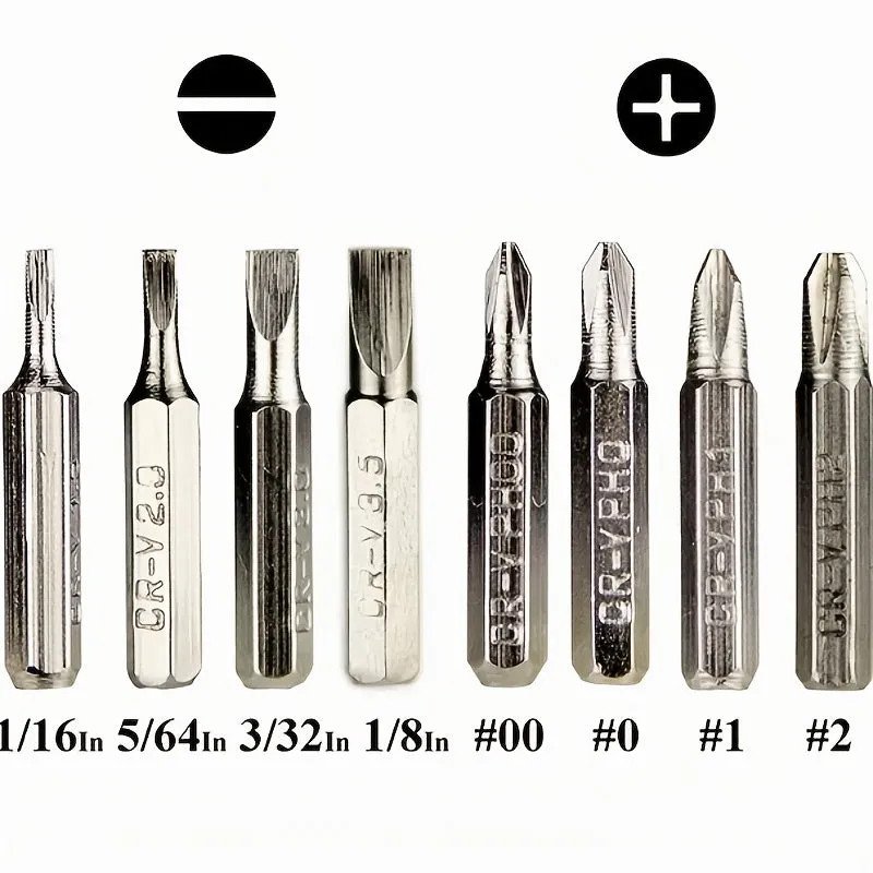 Ultimate Portable Screwdriver Set 8in1 Mini Tool with Magnet