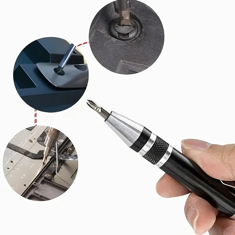 Ultimate Portable Screwdriver Set 8in1 Mini Tool with Magnet