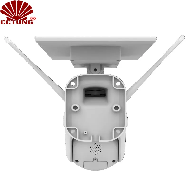 WIFI Alarm Intelligent Solar PTZ Dome Camera with Mobile APP 1080P HD Live Video Moitoring