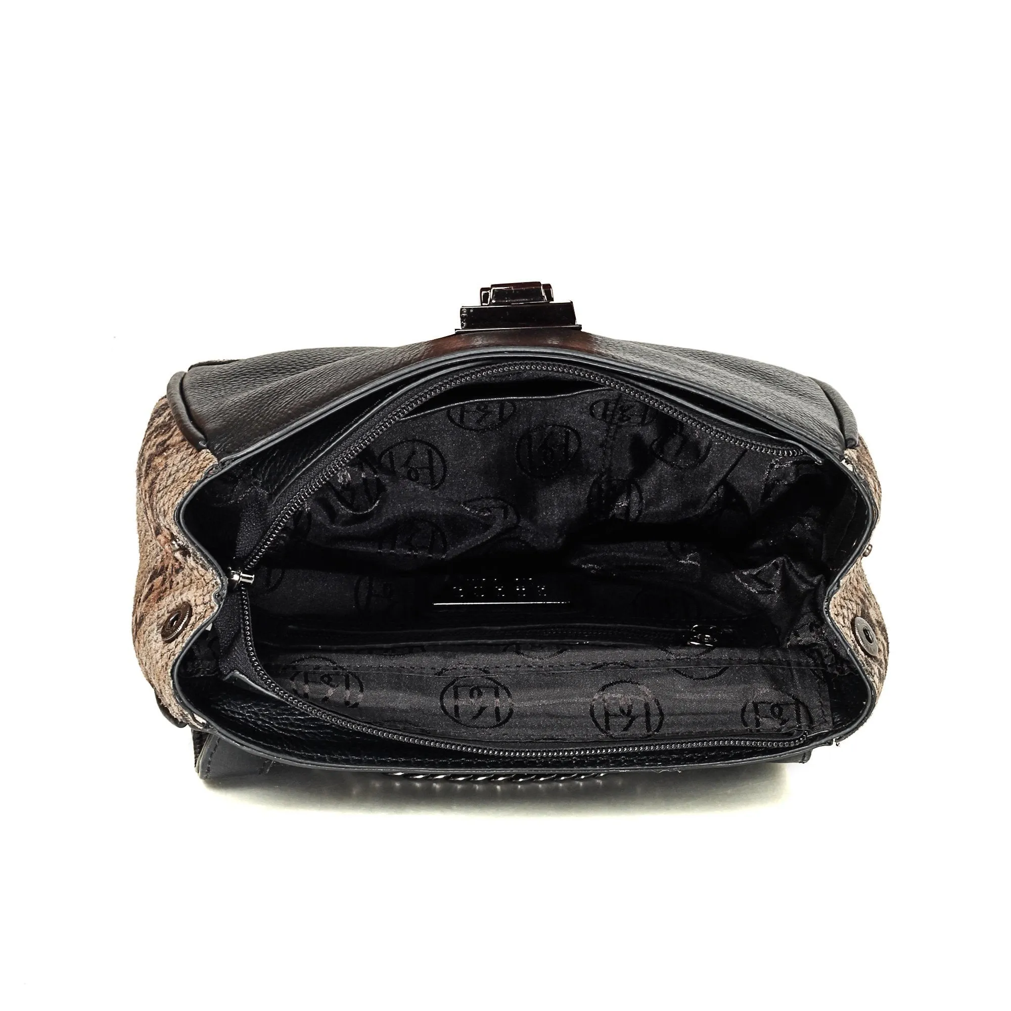 Women's Leather Crossbody Bag - PR1018