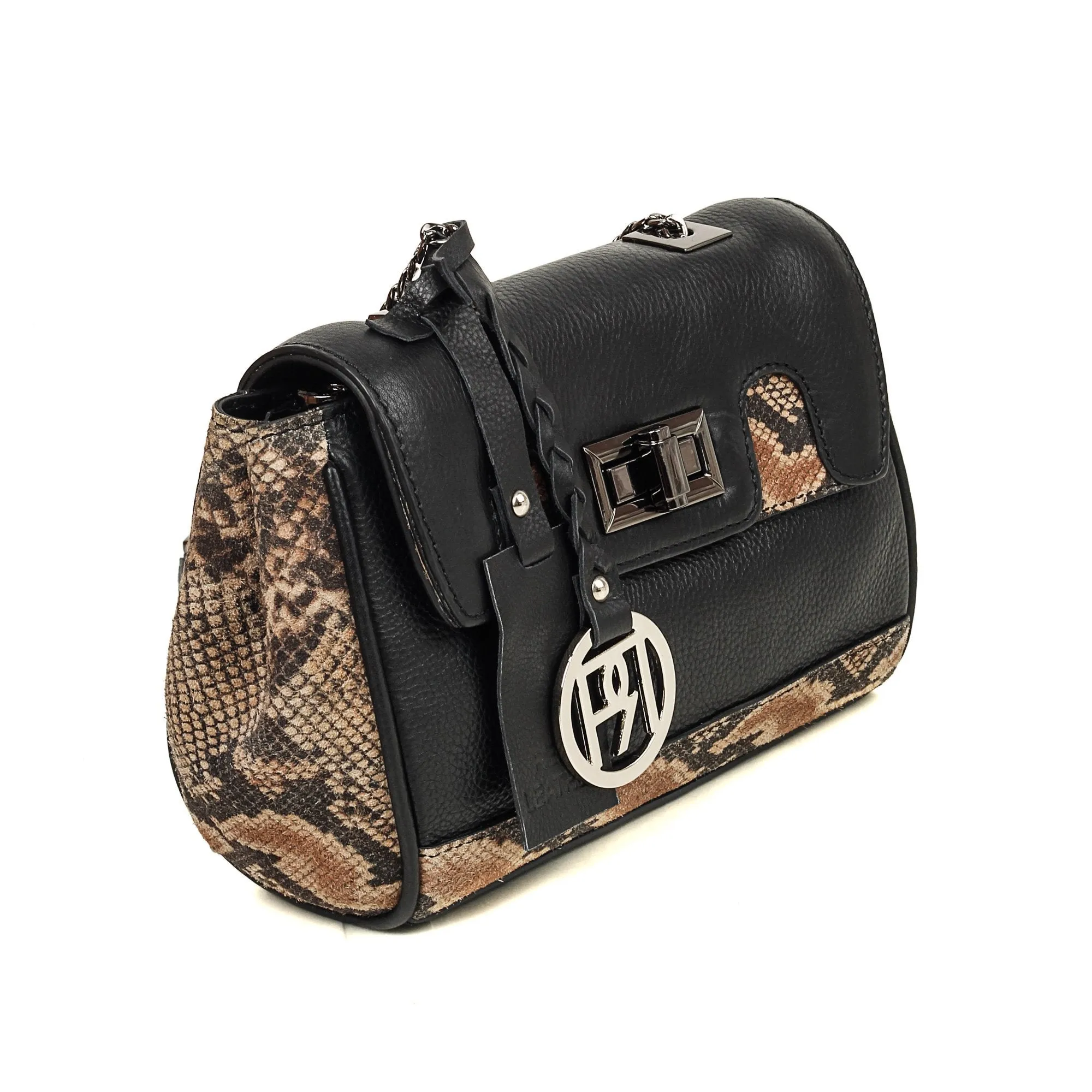 Women's Leather Crossbody Bag - PR1018